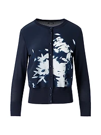 Wildflower Silk Cardigan
