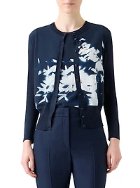 Wildflower Silk Cardigan