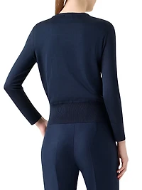 Wildflower Silk Cardigan