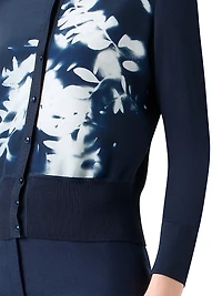 Wildflower Silk Cardigan