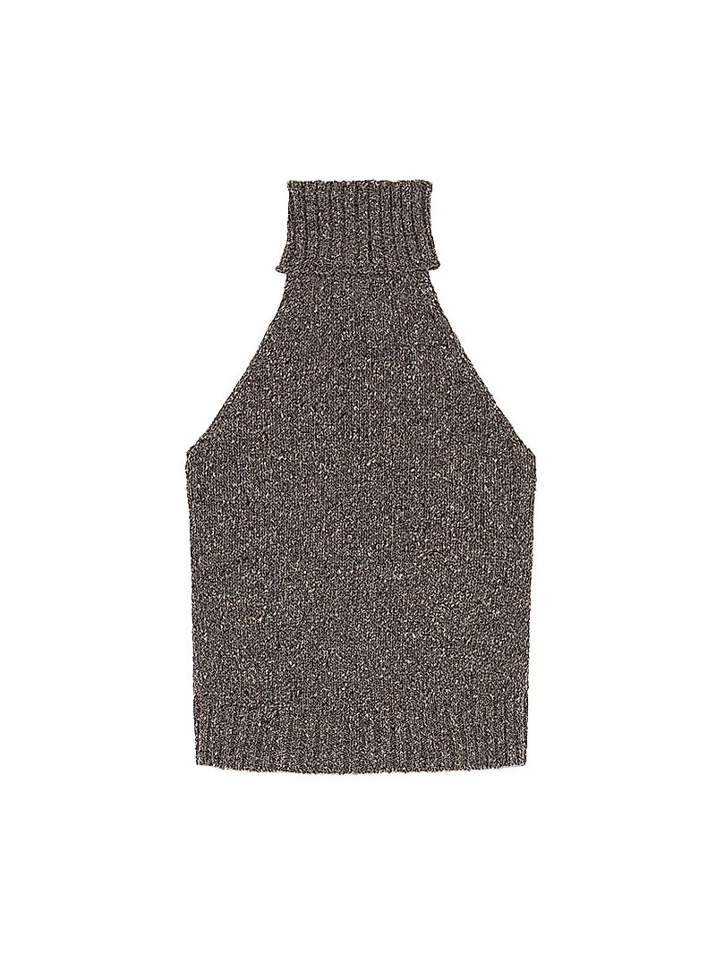 Ines Wool Turtleneck Top