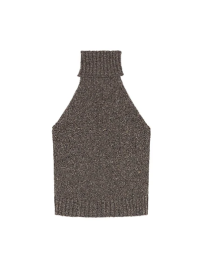 Ines Wool Turtleneck Top
