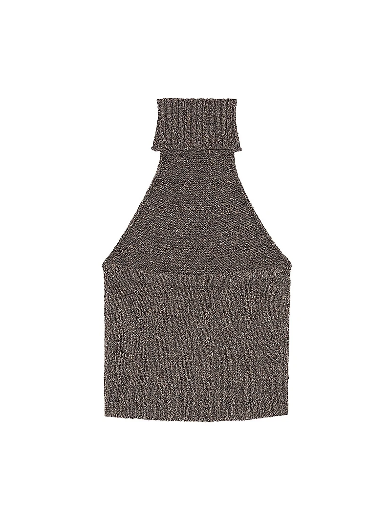 Ines Wool Turtleneck Top