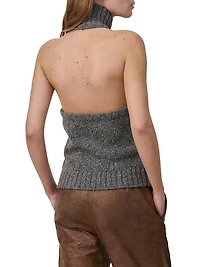 Ines Wool Turtleneck Top