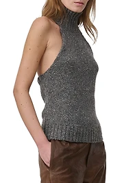 Ines Wool Turtleneck Top
