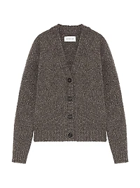 Leda Wool Oversized Cardigan