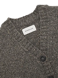 Leda Wool Oversized Cardigan