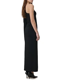 Monia One-Shoulder A-Line Gown