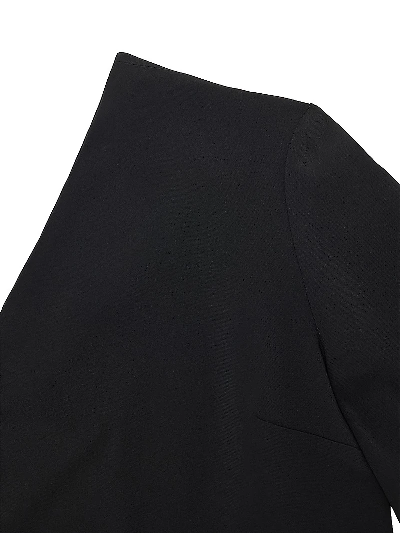 Monia One-Shoulder A-Line Gown