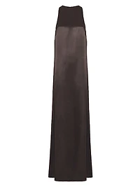 Gigi Satin Sleeveless Gown
