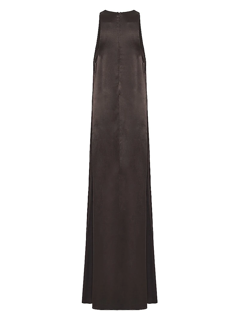 Gigi Satin Sleeveless Gown