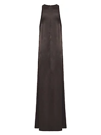 Gigi Satin Sleeveless Gown