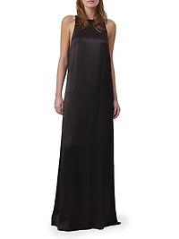 Gigi Satin Sleeveless Gown