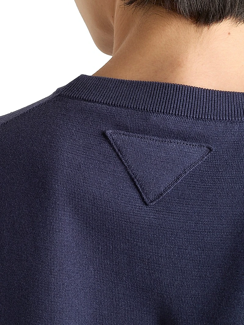 Cotton Crewneck Sweater