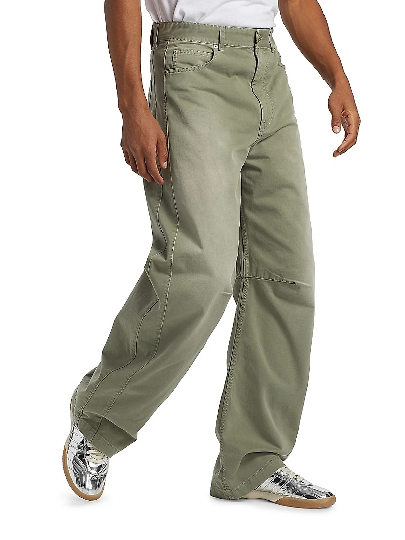 LOEWE x Paula's Ibiza Barrel-Leg Jeans