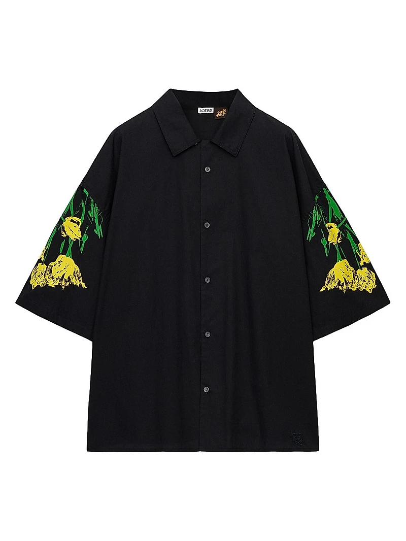 LOEWE x Paula's Ibiza Tulip Short-Sleeve Shirt