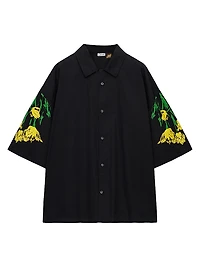 LOEWE x Paula's Ibiza Tulip Short-Sleeve Shirt