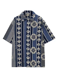 LOEWE x Paula's Ibiza Printed Short-Sleeve Shirt