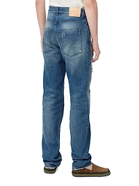 LOEWE x Paula's Ibiza Patchwork Straight-Leg Jeans