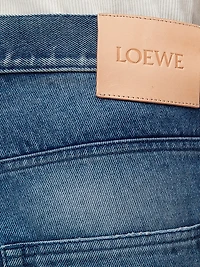 LOEWE x Paula's Ibiza Patchwork Straight-Leg Jeans