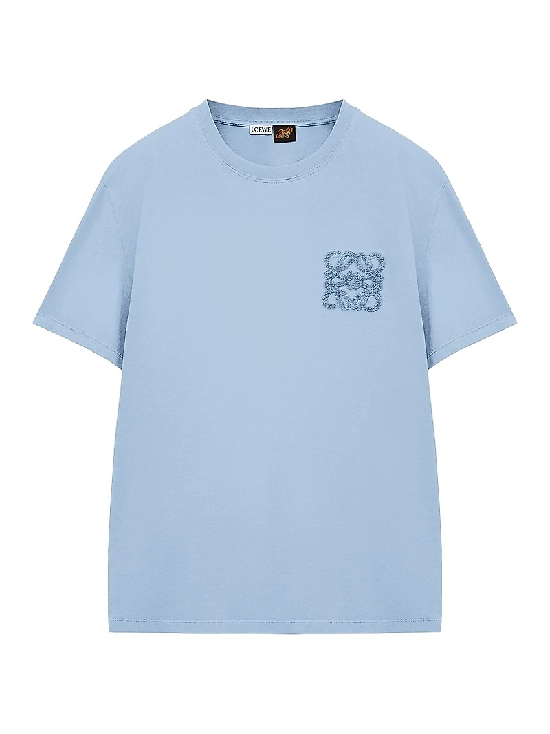 LOEWE x Paula's Ibiza Flocked Logo Relaxed T-Shirt