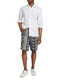 LOEWE x Paula's Ibiza Jacquard Terry Cotton Shorts