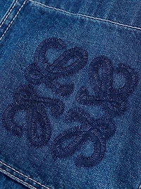 LOEWE x Paula's Ibiza Denim Short-Sleeve Shirt