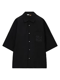 LOEWE x Paula's Ibiza Monogram Short-Sleeve Shirt