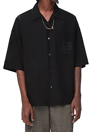LOEWE x Paula's Ibiza Monogram Short-Sleeve Shirt