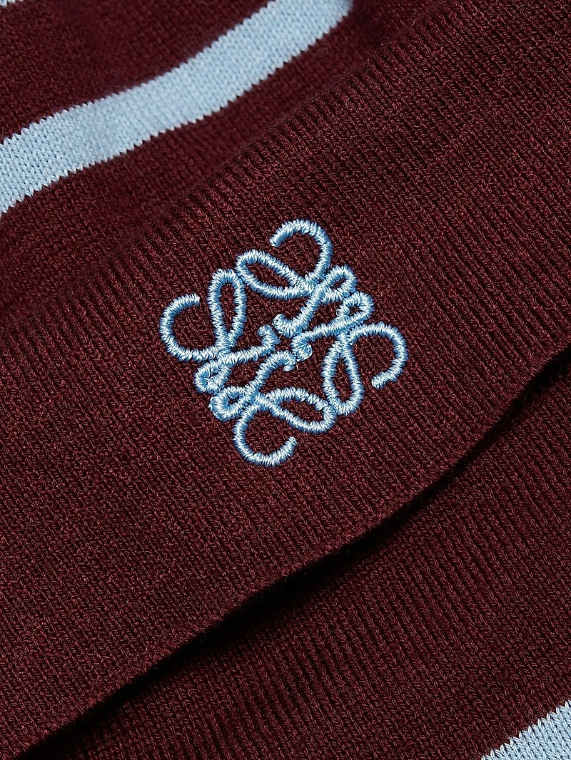 LOEWE x Paula's Ibiza Long-Sleeve Polo Sweater