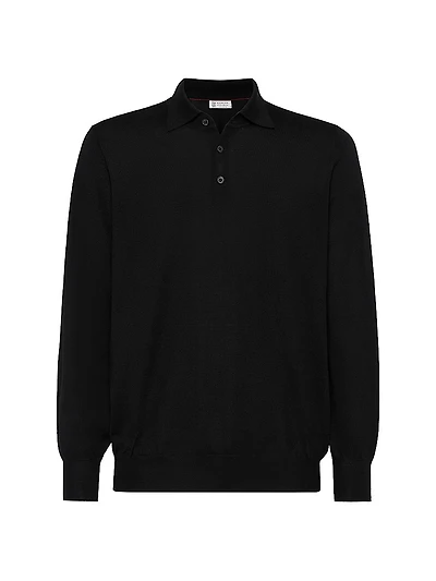 Lightweight Knit Polo Shirt