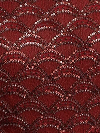 Aura Beaded Column Gown