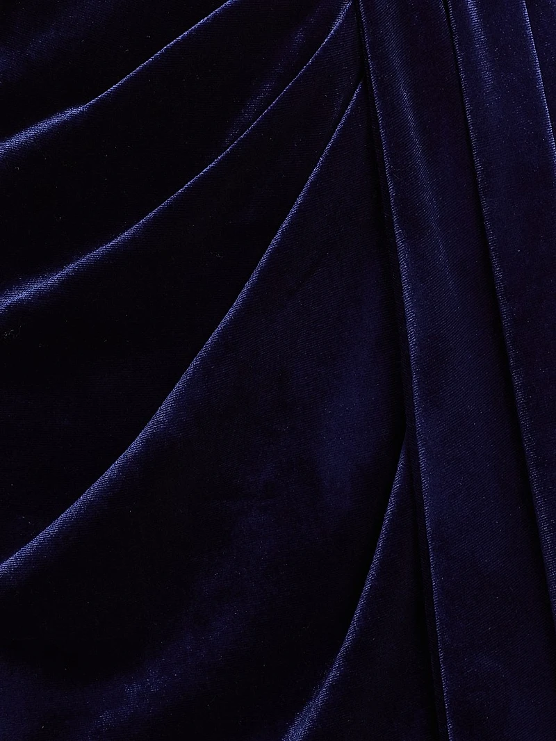Ursula Velvet Strapless Cocktail Dress