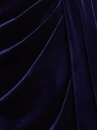 Ursula Velvet Strapless Cocktail Dress