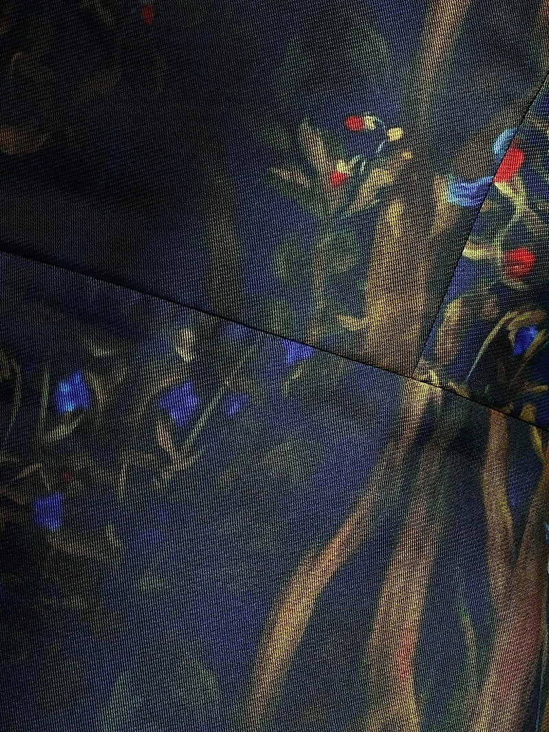 Lynette Floral Strapless Column Gown