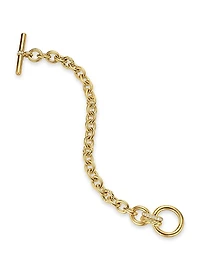 DY Mercer Toggle Chain Bracelet 18K Yellow Gold
