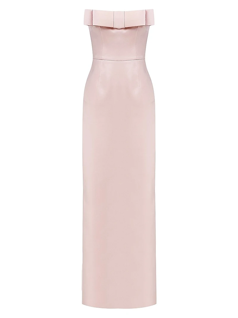 Sisu Satin Strapless Gown
