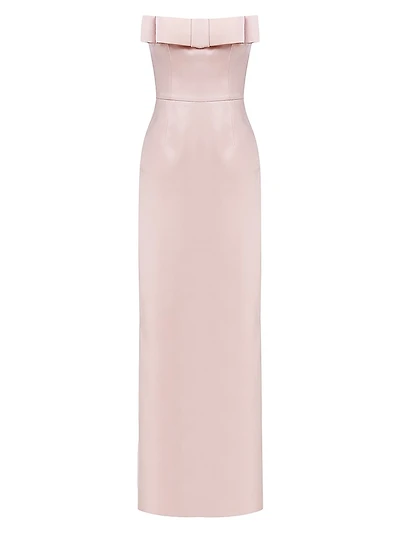 Sisu Satin Strapless Gown