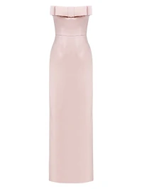 Sisu Satin Strapless Gown