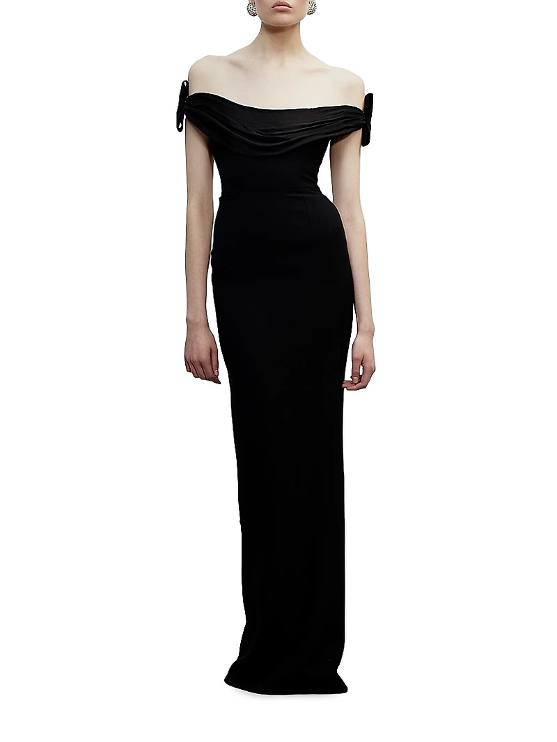 Livia Off-The-Shoulder Gown