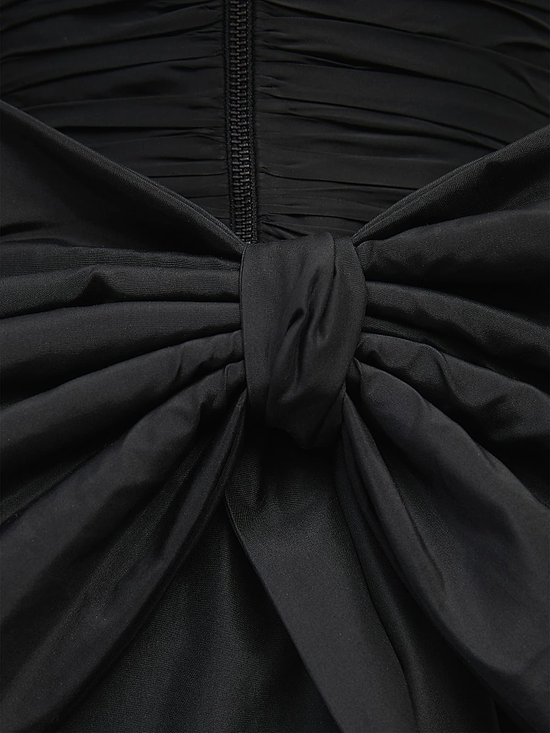 Lina Back Bow Minidress