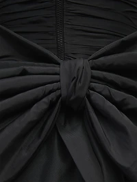 Lina Back Bow Minidress