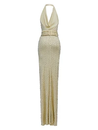 Agel Cowlneck Gown
