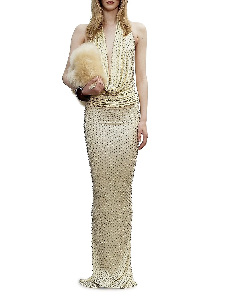 Agel Cowlneck Gown