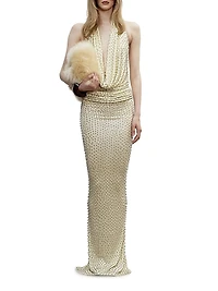 Agel Cowlneck Gown