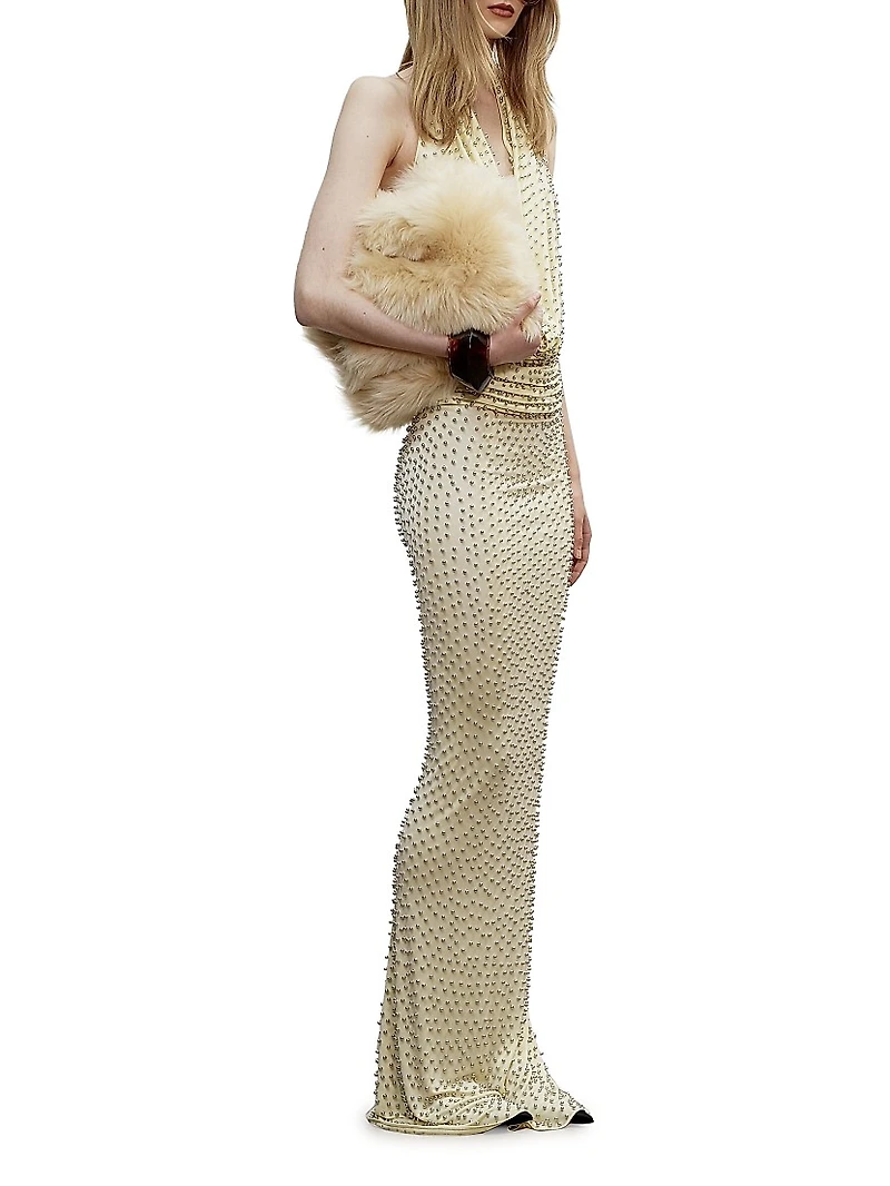 Agel Cowlneck Gown