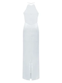 Cindy Backless Sequin Gown