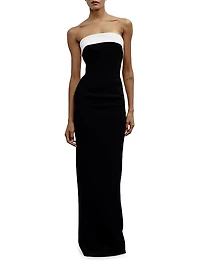 Rhea Strapless Gown