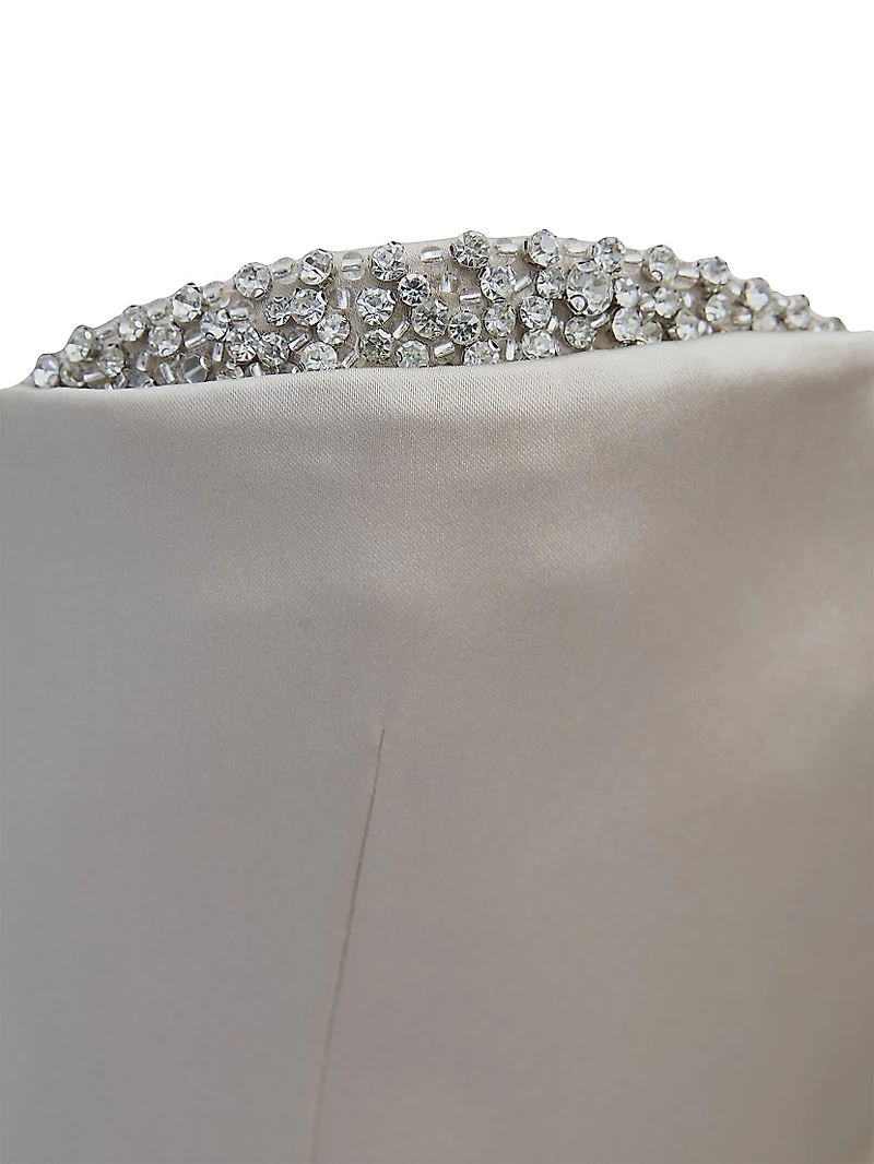 Noelie Embellished Strapless Gown