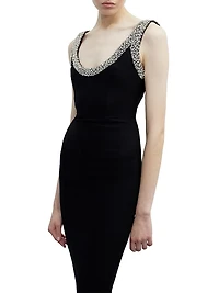 Manu Embellished Bodycon Gown
